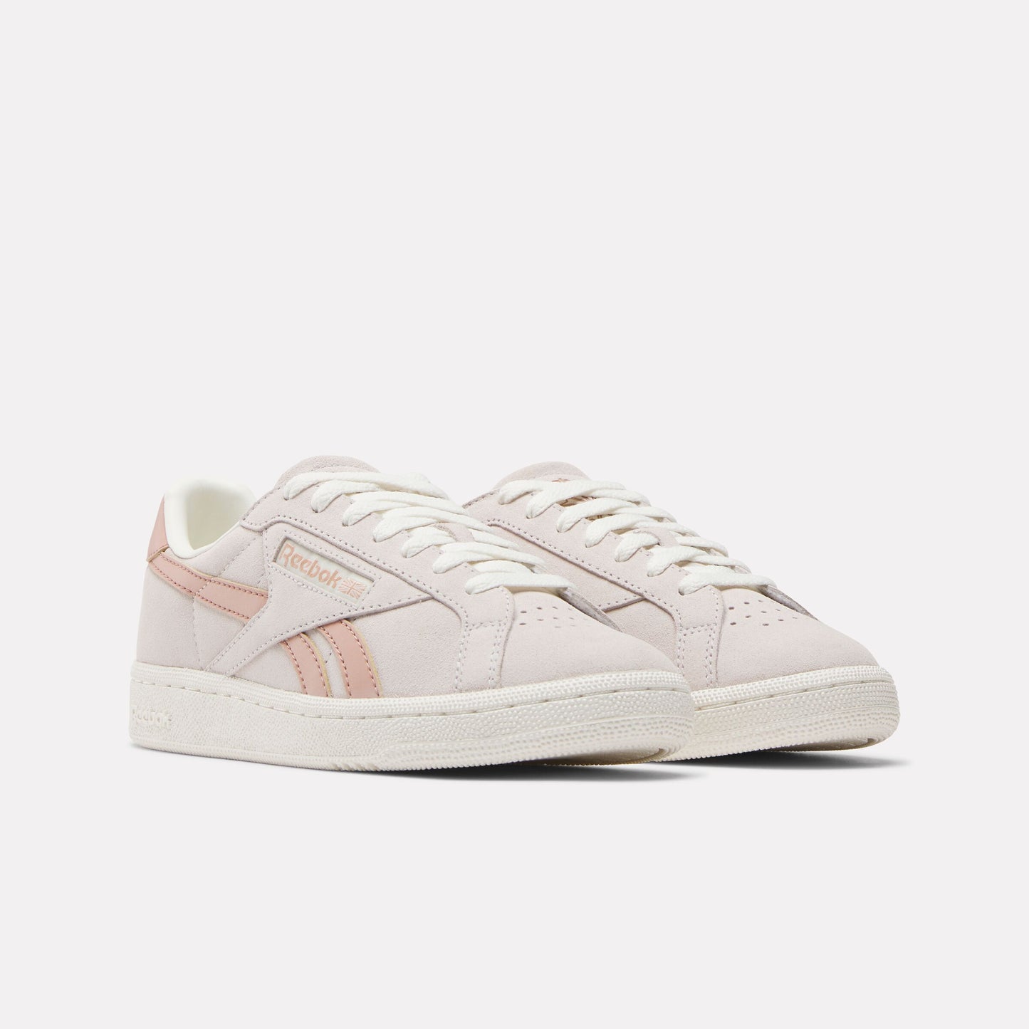 REEBOK FOOTWEAR WOMEN Club C Grounds UK Shoes LUXEGREY/PINKCLAY/CHALK