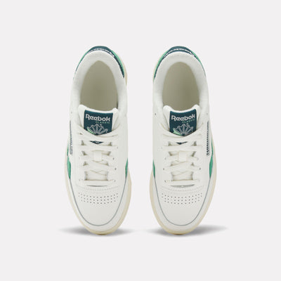 Reebok Footwear Women Club C Revenge Shoes CHALK/UPGRADEGREEN/VINTAGECHAL