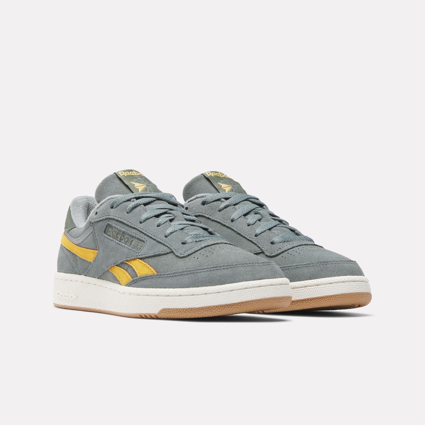 REEBOK FOOTWEAR UNISEX Club C Revenge Shoes DARKFOG/GRITGOLD/CHALK