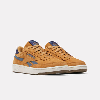 Reebok Footwear Men Club C Revenge Shoes COURTBROWN/SHADDOW/CHALK