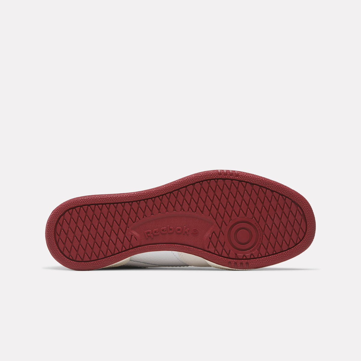 REEBOK FOOTWEAR UNISEX Club C 85 Shoes WHITE/RETRORED/CHALK