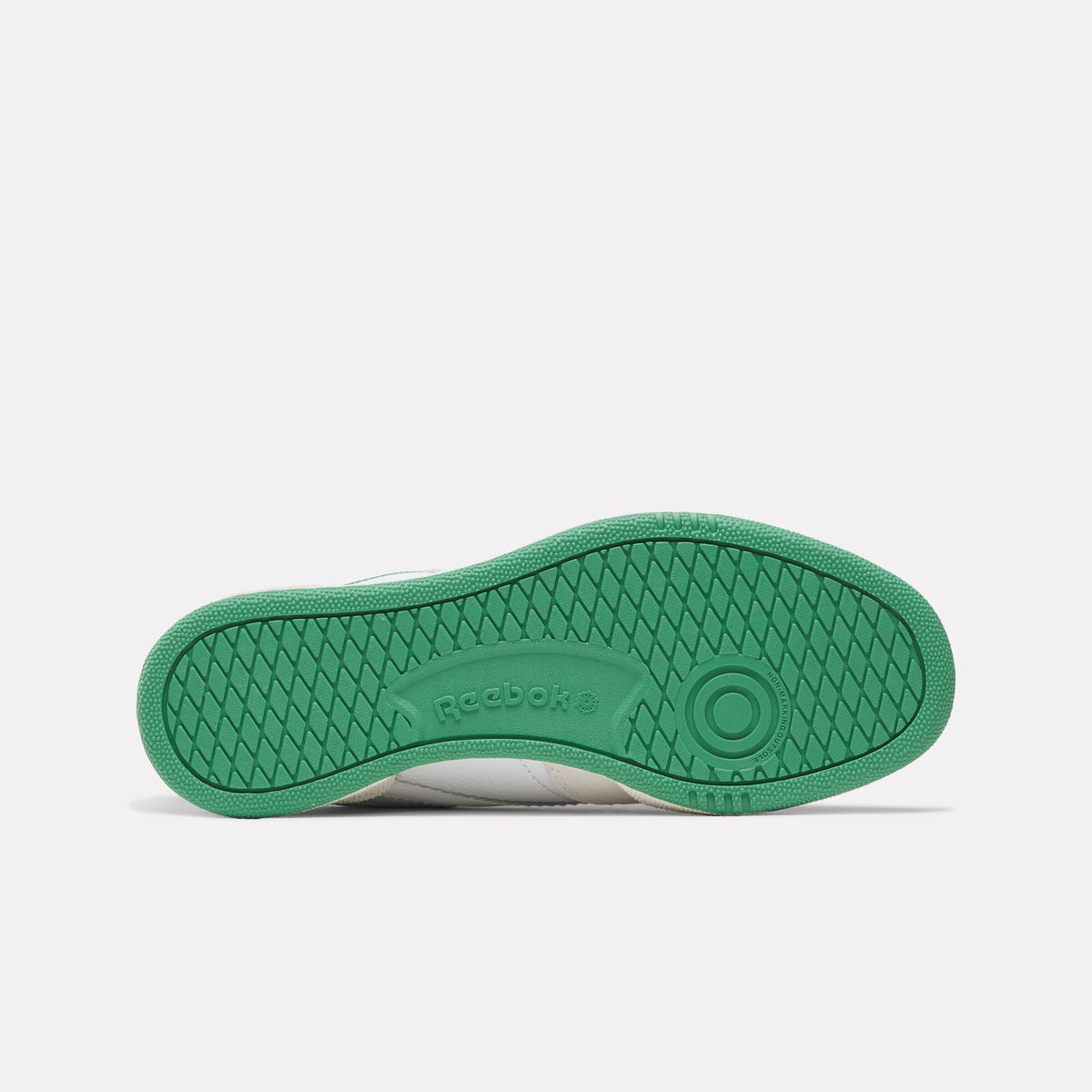 REEBOK FOOTWEAR UNISEX Club C 85 Shoes WHITE/UPGRADEGREEN/CHALK