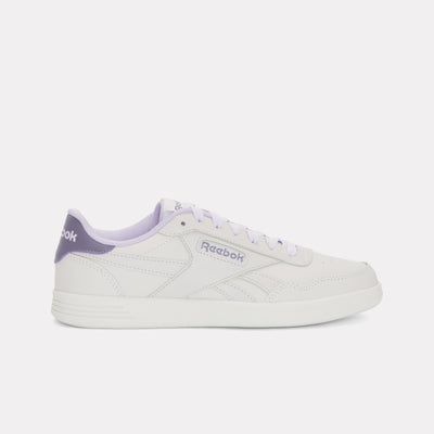 Reebok Footwear Women Court Advance Shoes LUXEGREY/DIGITALGLEAM/PURPLEFU