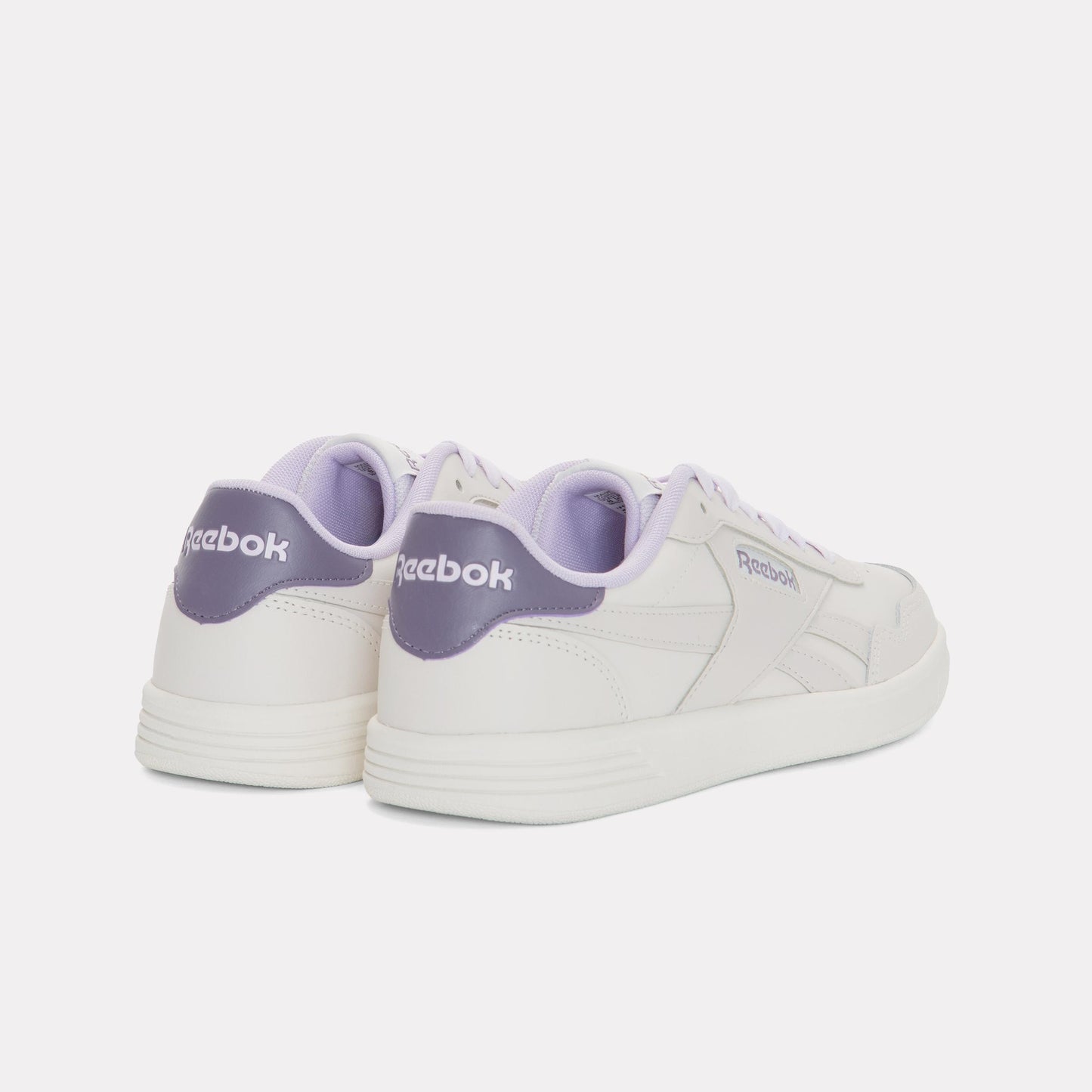 Reebok Footwear Women Court Advance Shoes LUXEGREY/DIGITALGLEAM/PURPLEFU