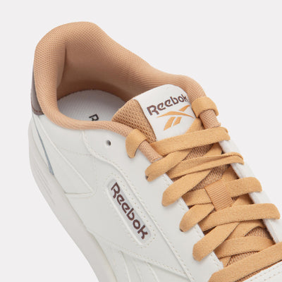Reebok Footwear Men Court Advance Shoes CHALK/CAMEL/CAMPUSBROWN