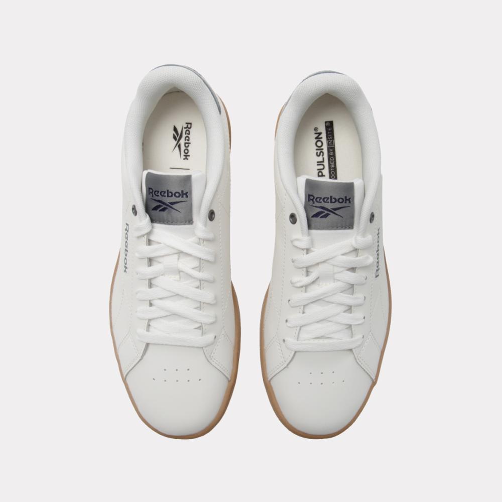 Reebok Footwear Men Court Clean Shoes CHALK/DARKFOG/VECTORNAVY