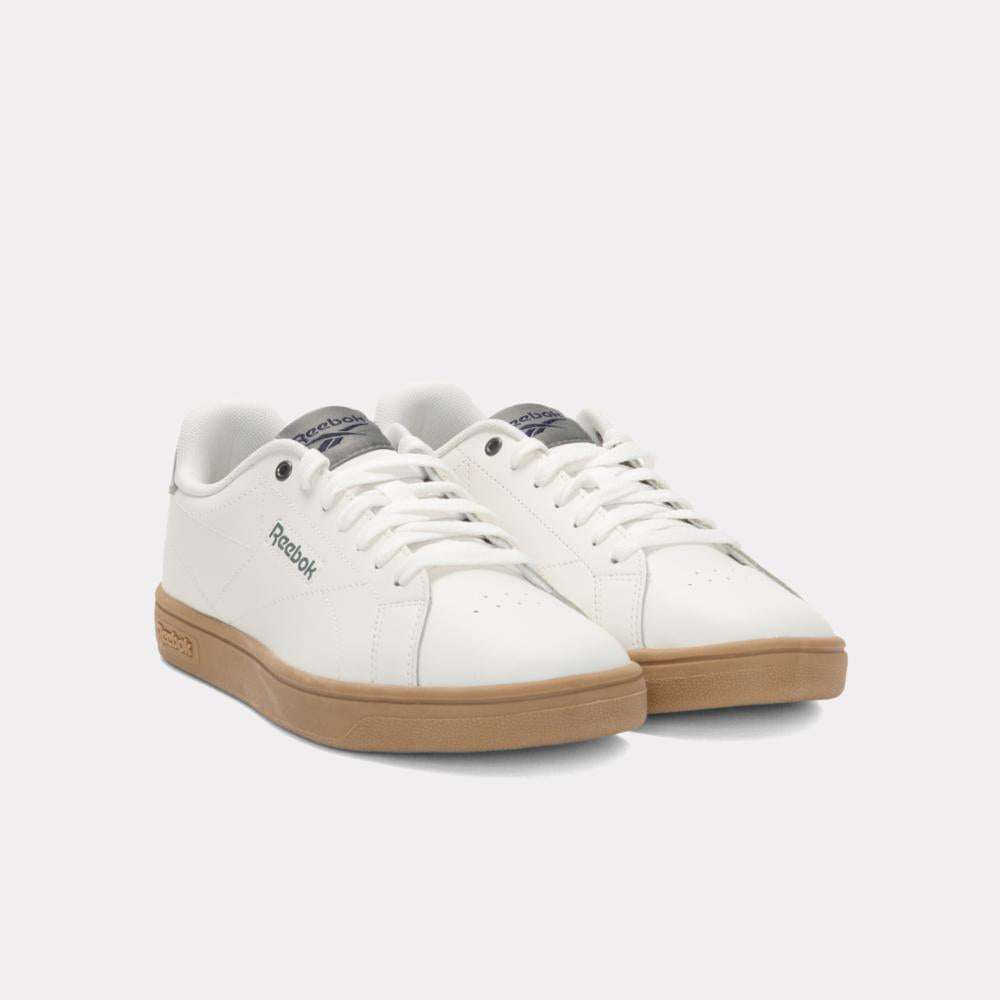 Reebok Footwear Men Court Clean Shoes CHALK/DARKFOG/VECTORNAVY