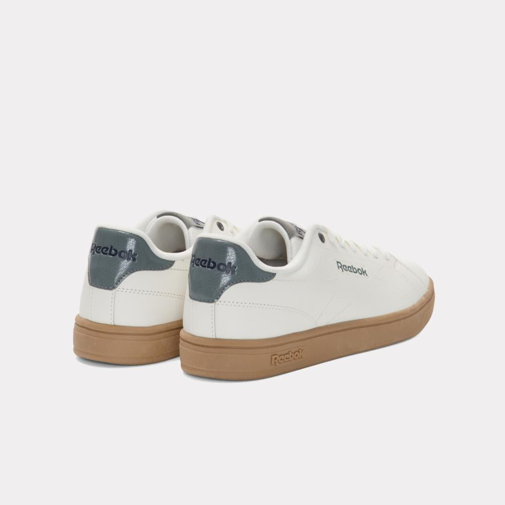 Reebok Footwear Men Court Clean Shoes CHALK/DARKFOG/VECTORNAVY