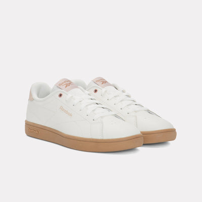 Reebok Footwear Women Reebok Court Clean Shoes CHALK/MUTEDCLAY/PINKCLAY