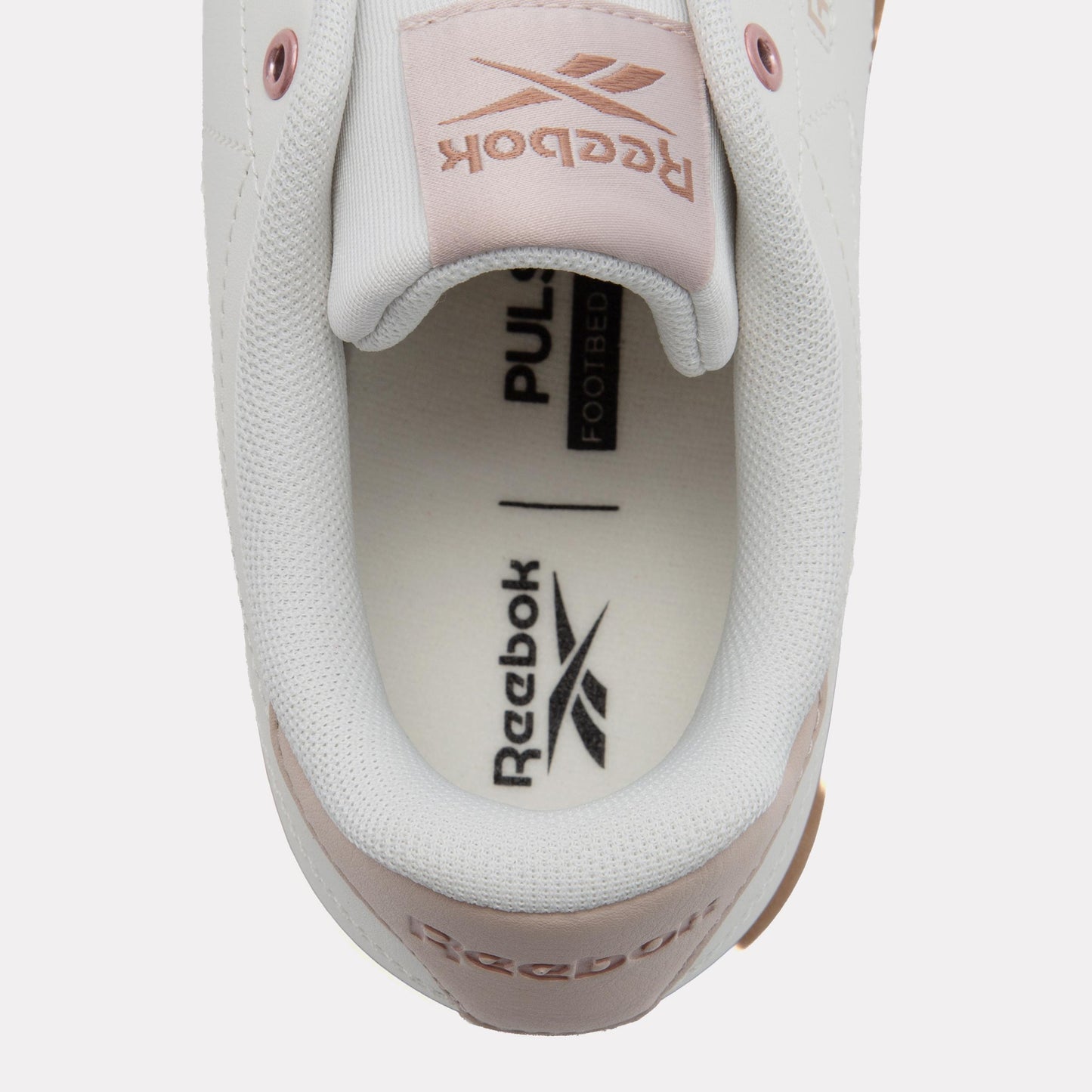 Reebok Footwear Women Reebok Court Clean Shoes CHALK/MUTEDCLAY/PINKCLAY