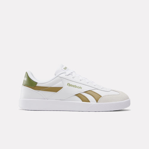 REEBOK FOOTWEAR UNISEX Smash Edge Shoes FTWRWHITE/KHAKIBROWN/DEEPOLIVE