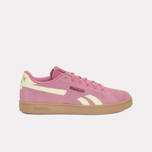 Reebok Footwear Women Court Retro Shoes STUDIOPINK/YELLOWHAZE/BLACKCHE