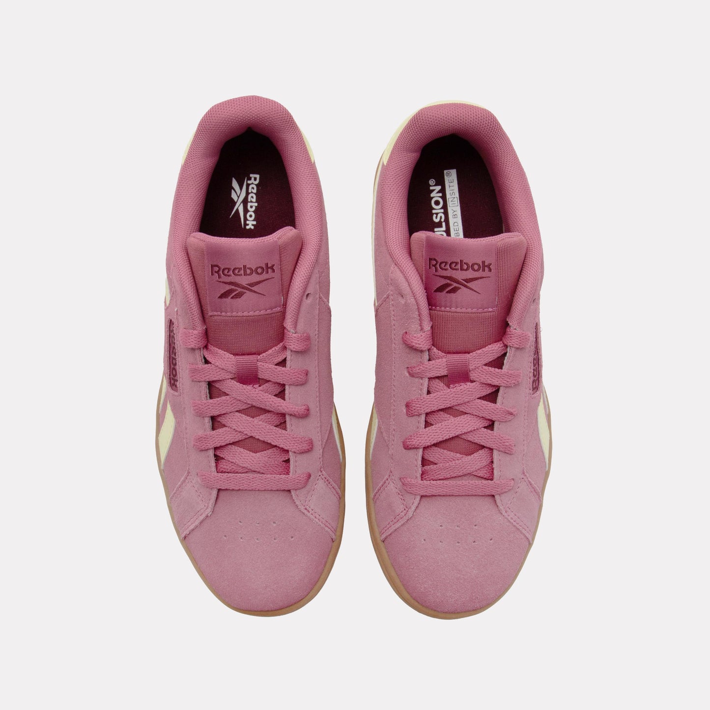 Reebok Footwear Women Court Retro Shoes STUDIOPINK/YELLOWHAZE/BLACKCHE