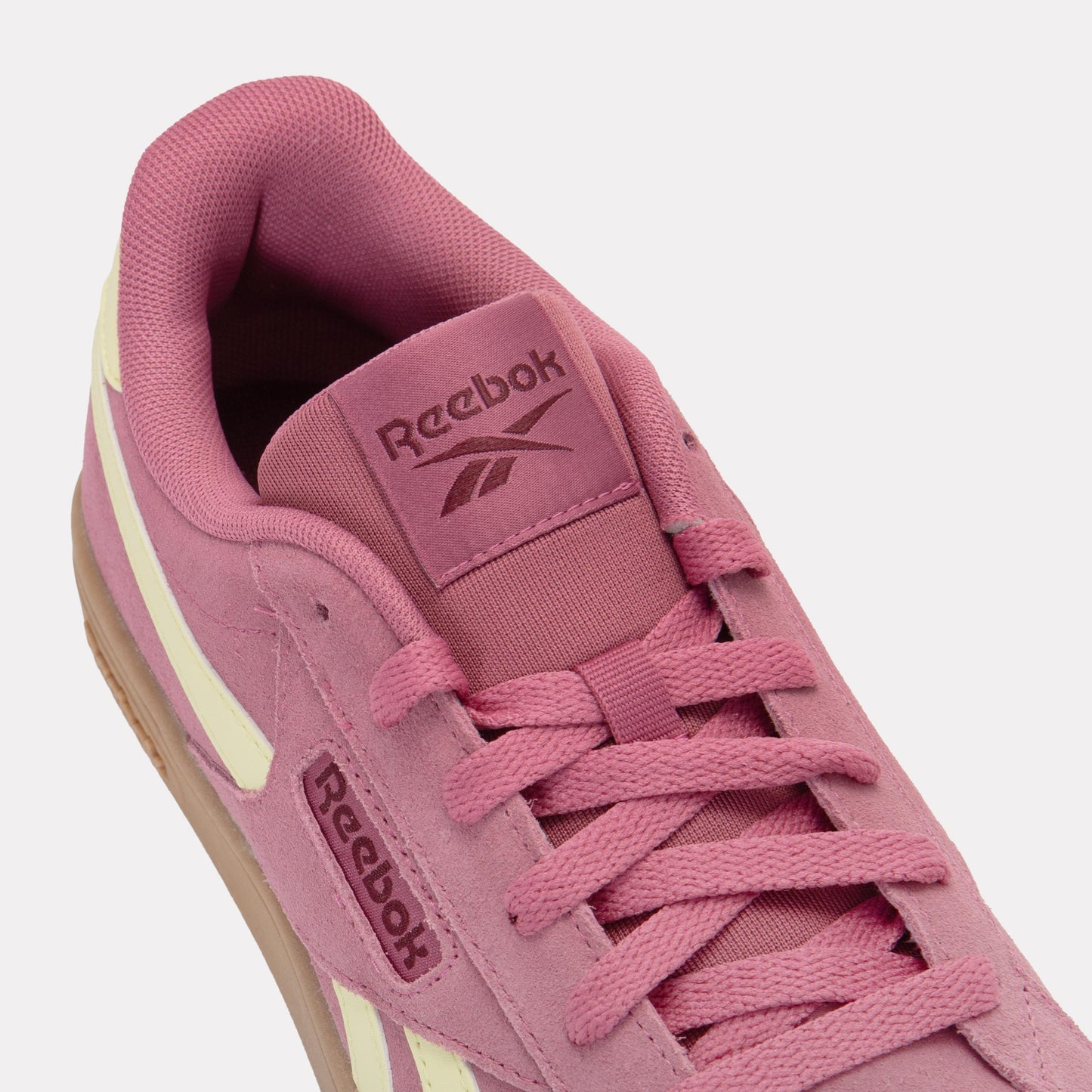 Reebok Footwear Women Court Retro Shoes STUDIOPINK/YELLOWHAZE/BLACKCHE