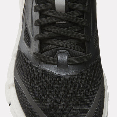 Reebok Footwear Women FloatZig 2 Running Shoes BLACK/WHITE