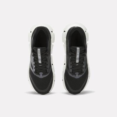 Reebok Footwear Women FloatZig 2 Running Shoes BLACK/WHITE