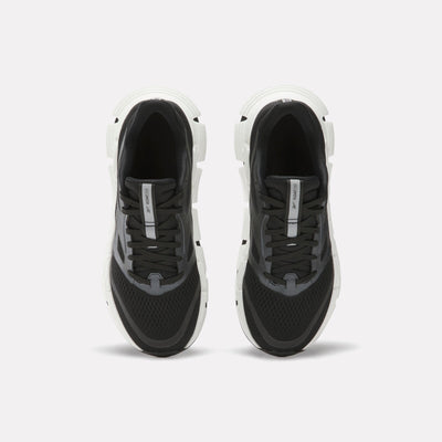 Reebok Footwear Women FloatZig 2 Running Shoes BLACK/WHITE