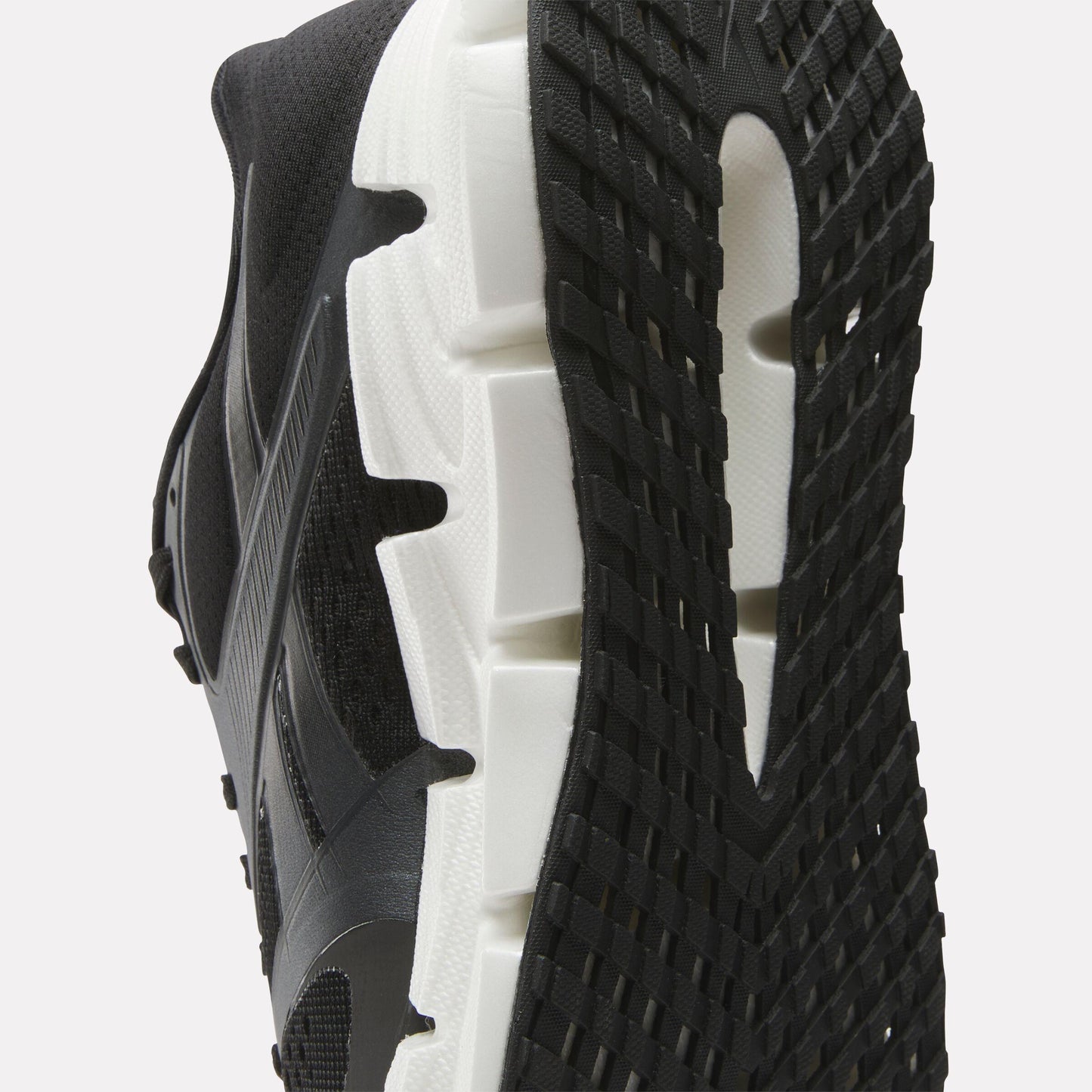 Reebok Footwear Women FloatZig 2 Running Shoes BLACK/WHITE