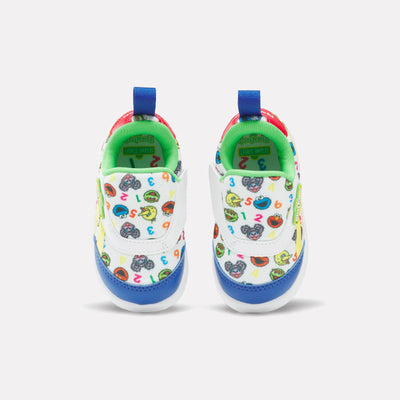 Reebok Footwear Kids Club C Revenge Sesame Street Slip-On Shoes - Baby & Toddler WHITE/GREEN/YELLOW