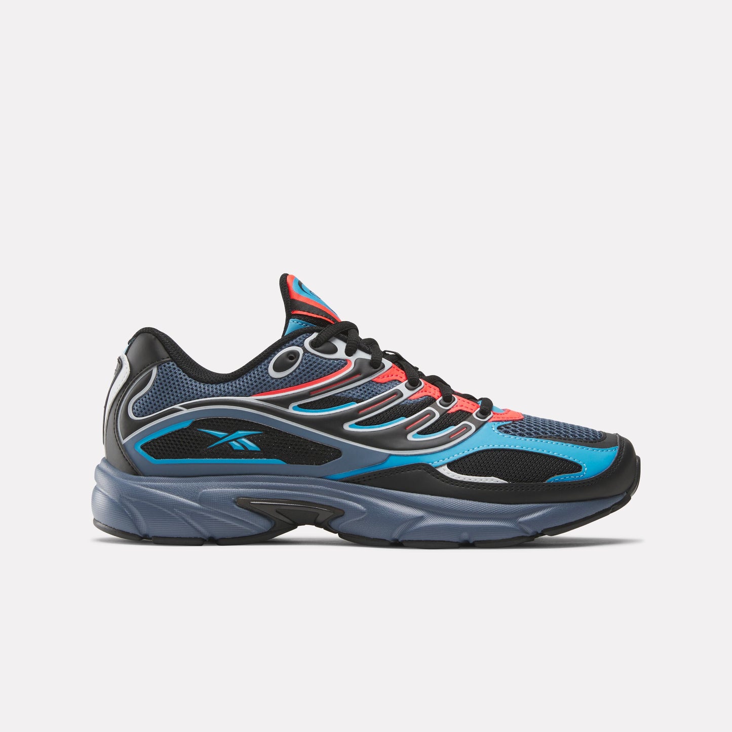 REEBOK FOOTWEAR UNISEX Premier Road Control Shoes SHADOW/BLACK/SEMI FUTURE CYAN