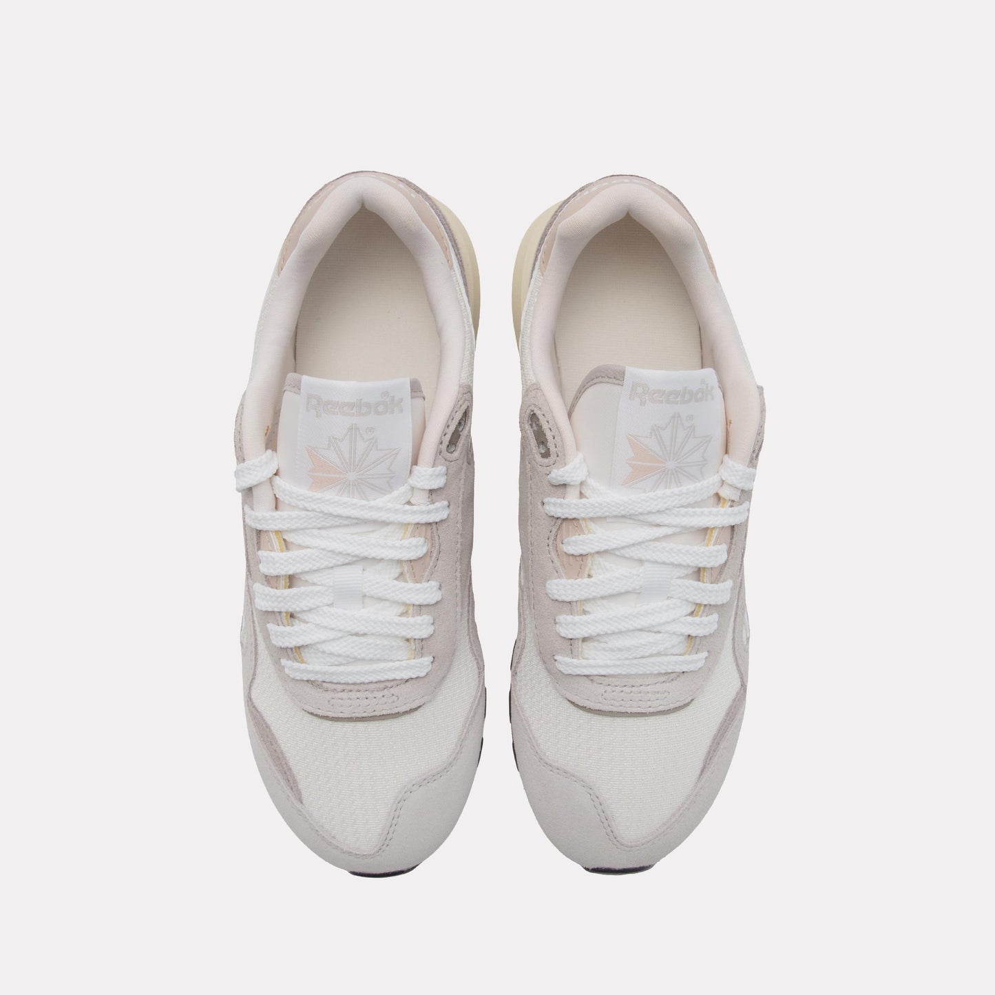 Reebok Footwear Women Classic Nylon 89 Shoes MOONSTONE/GRITTY GREY/WHITE