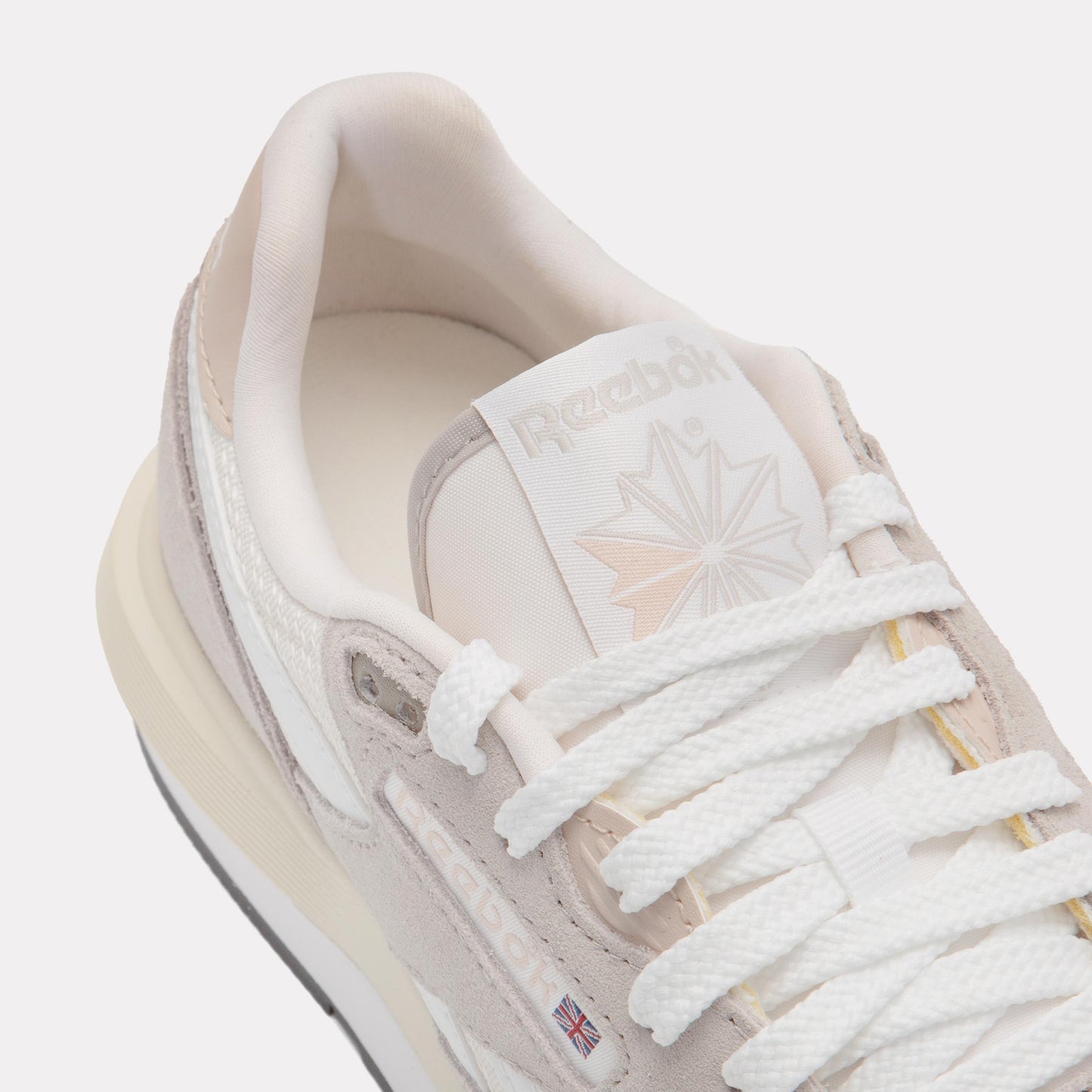 Reebok Footwear Women Classic Nylon 89 Shoes MOONSTONE/GRITTY GREY/WHITE