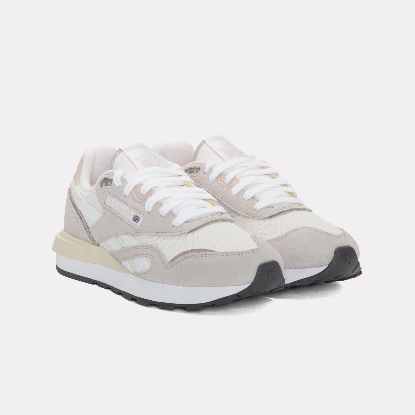 Reebok Footwear Women Classic Nylon 89 Shoes MOONSTONE/GRITTY GREY/WHITE