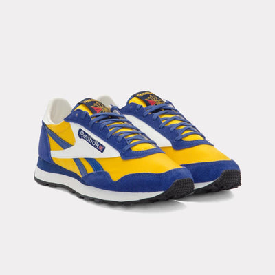 Reebok Footwear Men Aztec II Shoes COBALT/ALWAYS YELLOW/CHALK