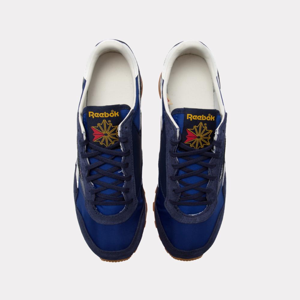 everyone × reebok ネイビー Reebok Unisex-Adult Classic Leather Sneaker, Vector Navy/FTWR
