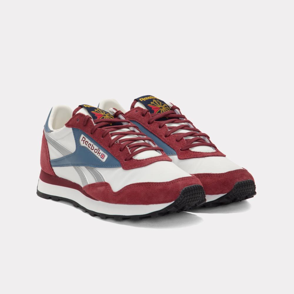 Aztec Ii Reebok Footwear Men Aztec II Shoes CLASSIC BURGUNDY/CHALK/SHADOW ...