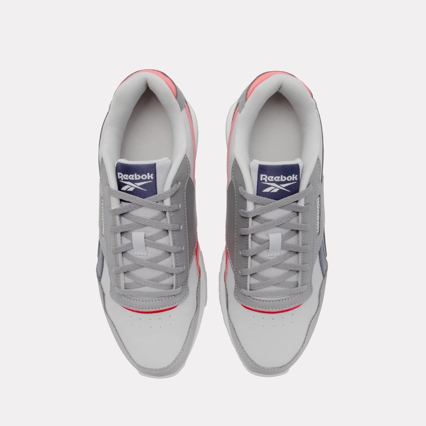 Reebok Footwear Kids Reebok Glide Shoes – Grade School GREY1/VECTORNAVY/ENERGYRED