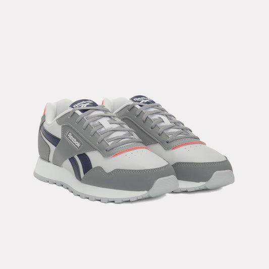 Reebok Footwear Kids Reebok Glide Shoes – Grade School GREY1/VECTORNAVY/ENERGYRED