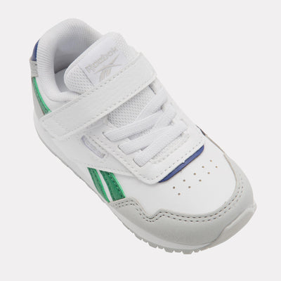 Reebok Footwear Kids Reebok Glide Shoes – Baby & Toddler WHITE/GREY1/CLASSICCOBALT