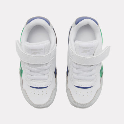 Reebok Footwear Kids Reebok Glide Shoes – Baby & Toddler WHITE/GREY1/CLASSICCOBALT