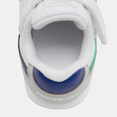 Reebok Footwear Kids Reebok Glide Shoes – Baby & Toddler WHITE/GREY1/CLASSICCOBALT