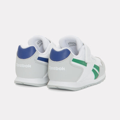 Reebok Footwear Kids Reebok Glide Shoes – Baby & Toddler WHITE/GREY1/CLASSICCOBALT