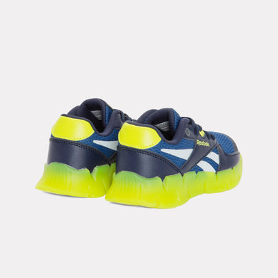 Reebok Footwear Kids Zig N Glow 2 Shoes – Pre-School VECTORNAVY/TWILIGHTBLUE/SOLARA