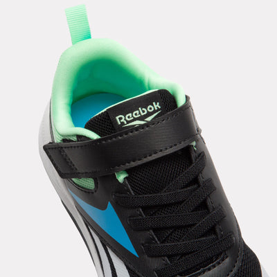 Reebok Footwear Kids Nano Play Shoes - Pre-School BLACK/GREENGLOW/FUTURECYAN