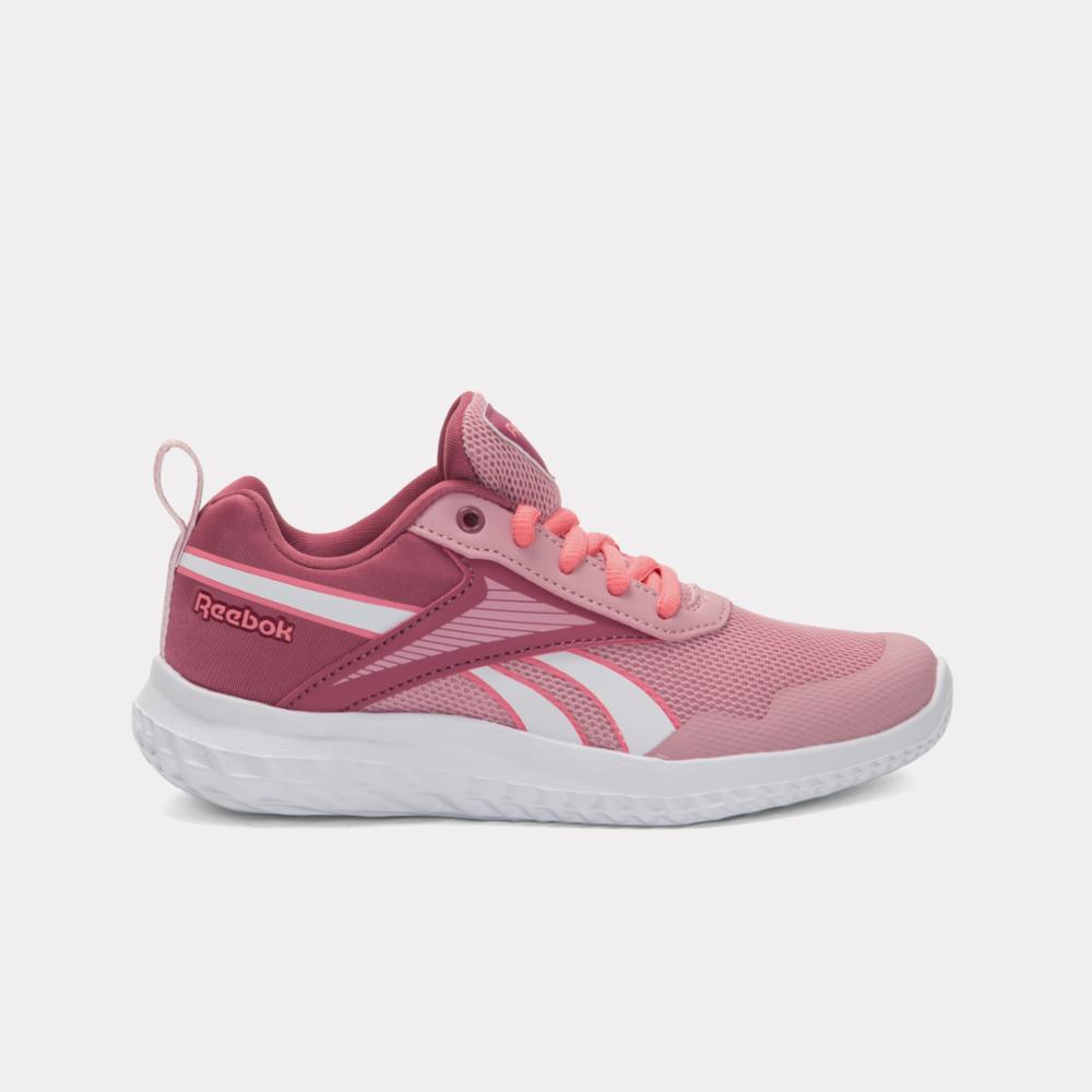 Reebok Footwear Kids Rush Runner Shoes – Pre-School DUSTYROSE/STUDIOPINK/FTWRWHITE