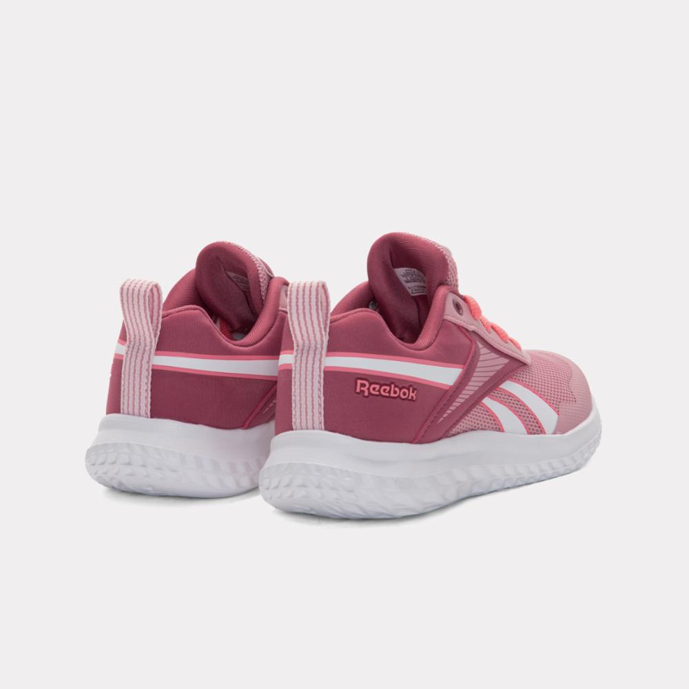Reebok Footwear Kids Rush Runner Shoes – Pre-School DUSTYROSE/STUDIOPINK/FTWRWHITE