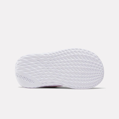 Reebok Footwear Kids Rush Runner 5 Elastic Lace Shoes - Baby & Toddler DUSTYROSE/STUDIOPINK/FTWRWHITE