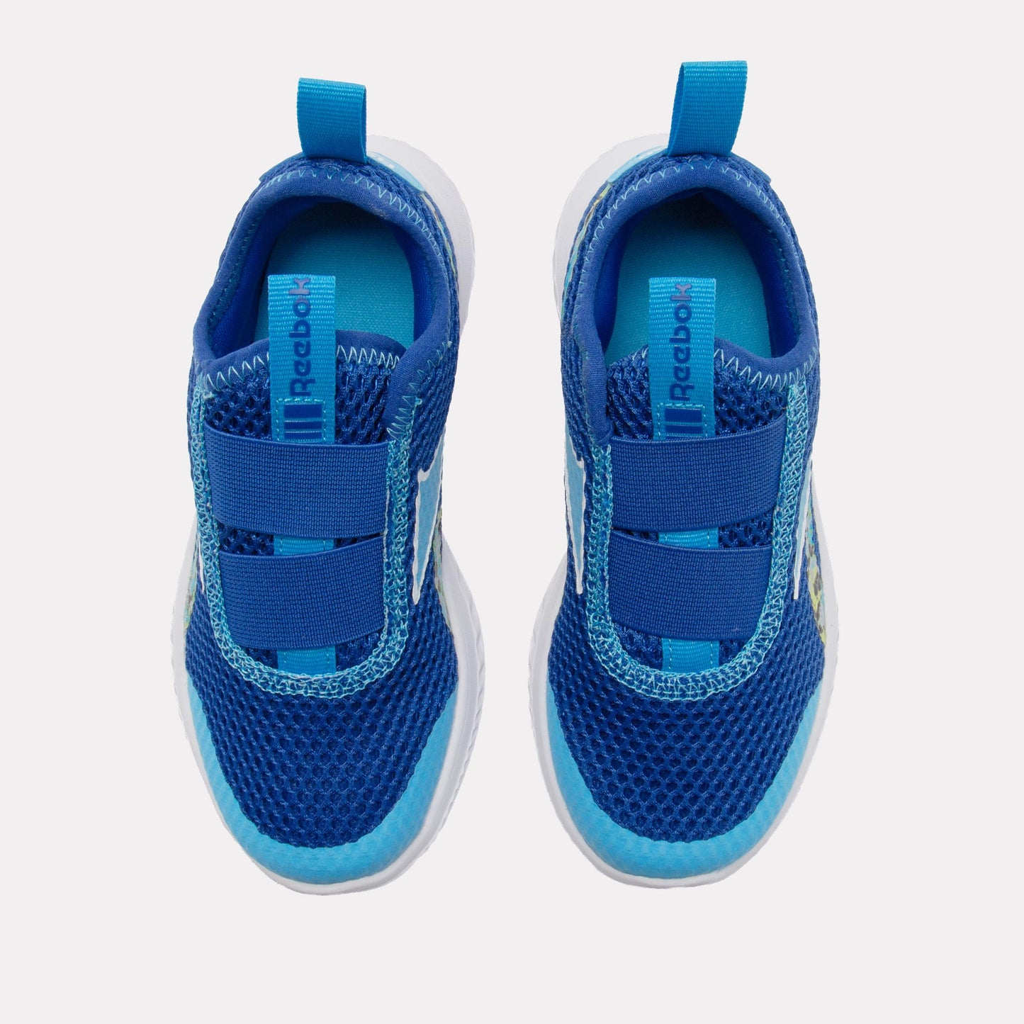 Reebok Footwear Kids Rush Runner Slip-On Shoes – Pre-School VECTORBLUE/FUTURECYAN/FTWRWHIT