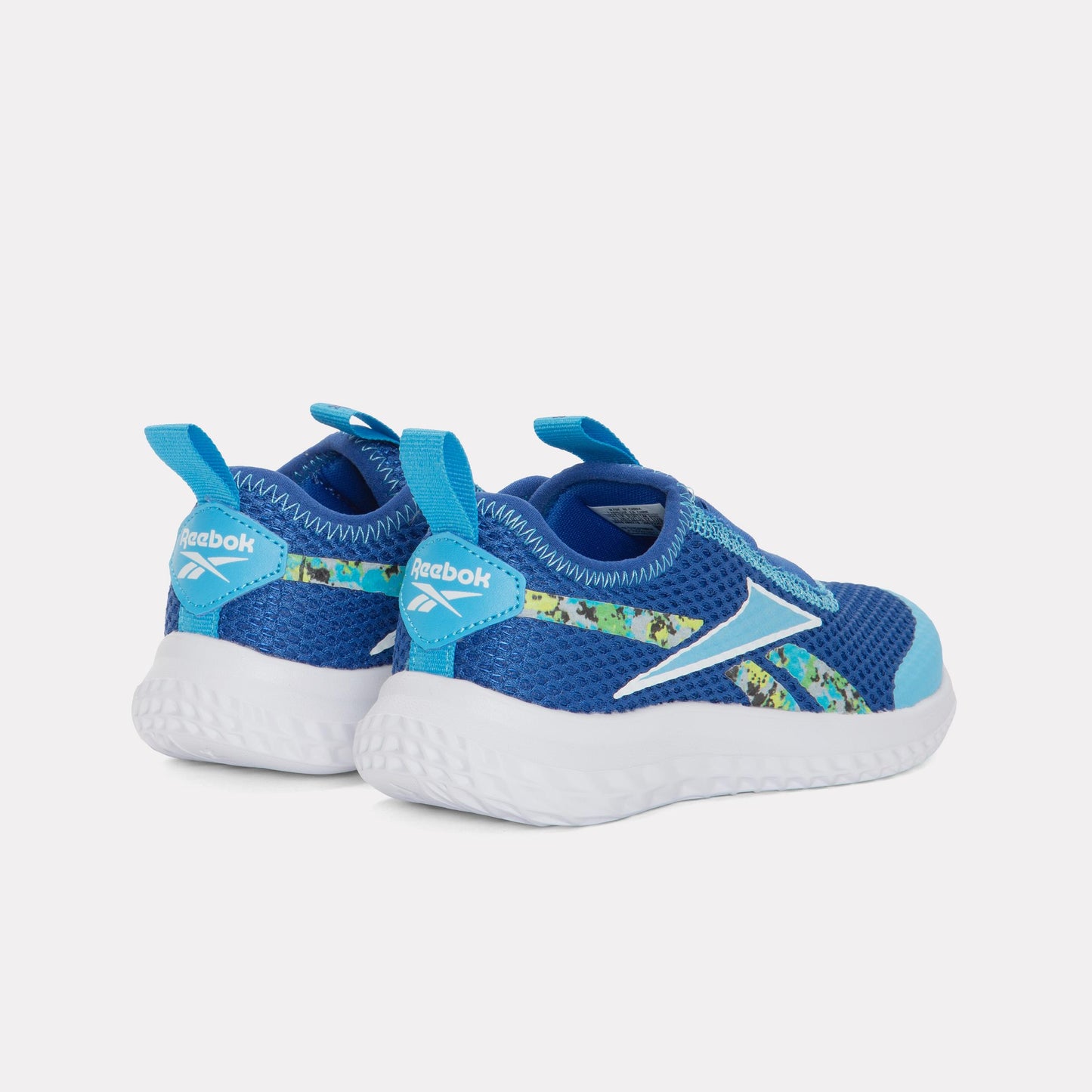 Reebok Footwear Kids Rush Runner Slip-On Shoes – Pre-School VECTORBLUE/FUTURECYAN/FTWRWHIT