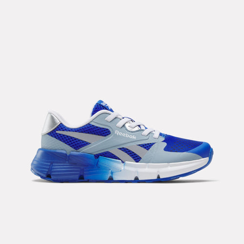 Reebok Footwear Kids Zig Dynamica 5 Elastic Lace Shoes - Pre-School OPTIMUMBLUE/LEISUREBLUE/SILVER