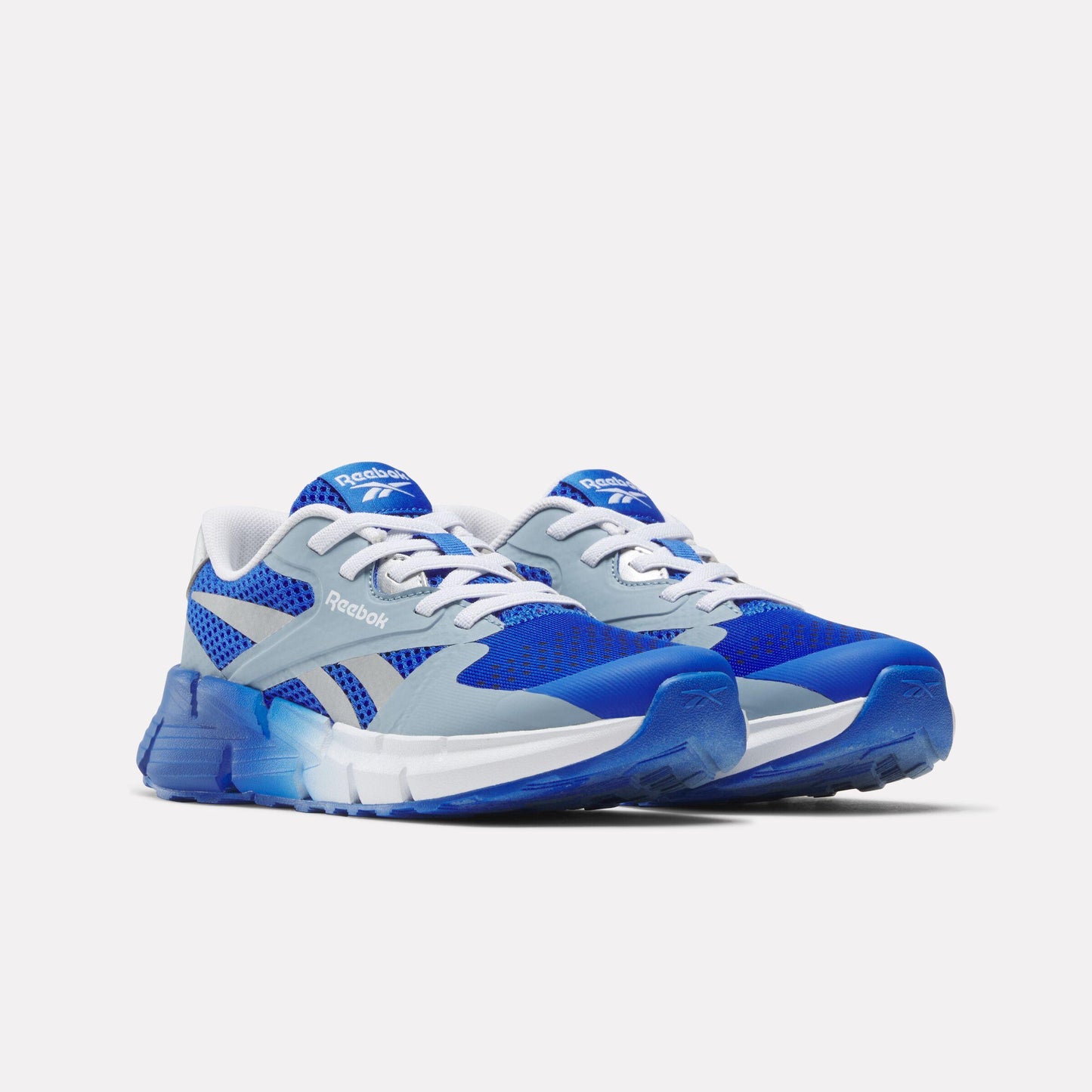 Reebok Footwear Kids Zig Dynamica 5 Elastic Lace Shoes - Pre-School OPTIMUMBLUE/LEISUREBLUE/SILVER