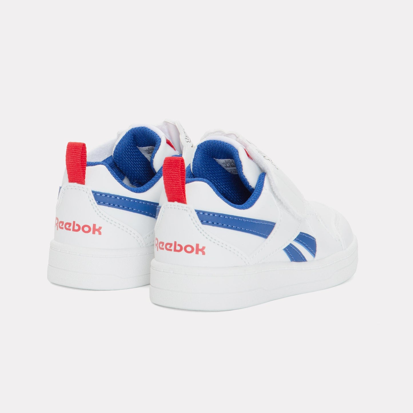 Reebok Footwear Kids Prime Snug Shoes – Baby & Toddler WHITE/VECTORBLUE/VECTORRED