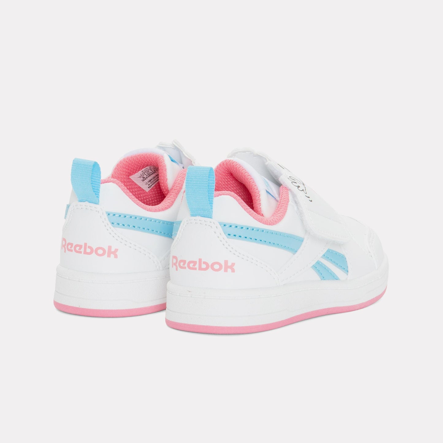 Reebok Footwear Kids Prime Snug Shoes – Baby & Toddler WHITE/PASSIONPINK/DIGITALBLUE