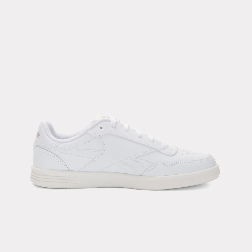 Reebok Footwear Women Court Advance Shoes FTWRWHITE/FTWRWHITE/DUSTYROSE