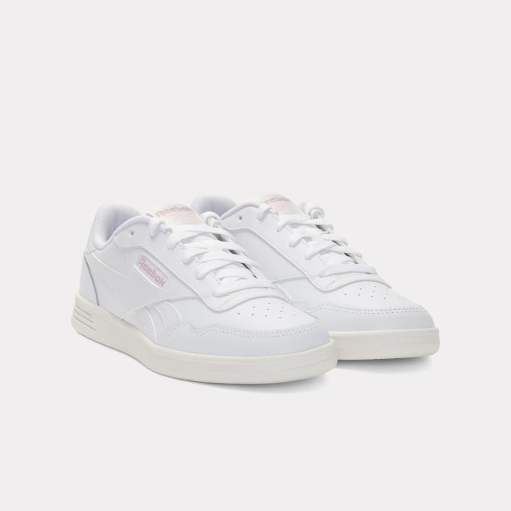Reebok Footwear Women Court Advance Shoes FTWRWHITE/FTWRWHITE/DUSTYROSE