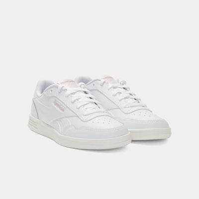 Reebok Footwear Women Court Advance Shoes FTWRWHITE/FTWRWHITE/DUSTYROSE